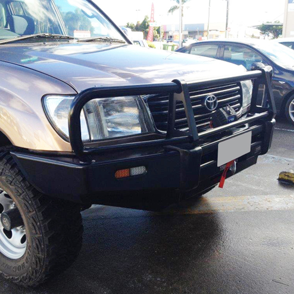 genuine toyota landcruiser 100 series bull bar