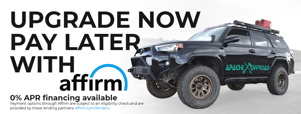 Upgrade now pay later with affirm!